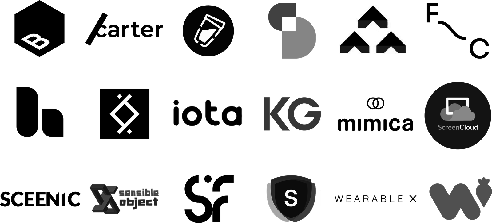 Startup logos